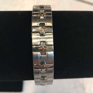 4-point Star Stainless Steel Bracelet
